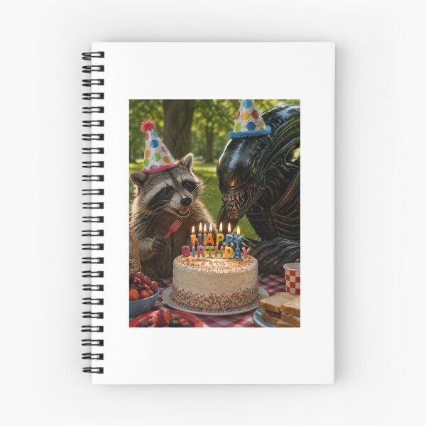 Item preview, Xenomorph predator alien terminator raccoon picnic raccoons animal pet nature meme memes funny parody christmas birthday  designed and sold by CheeseBlueprint.