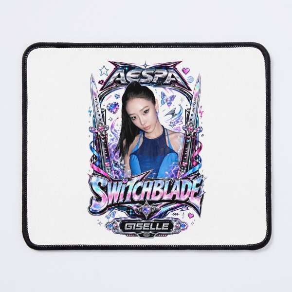 Item preview, Dark Flame Giselle aespa Switchblade Era Pixel Heart Merch designed and sold by Valereekmerch.