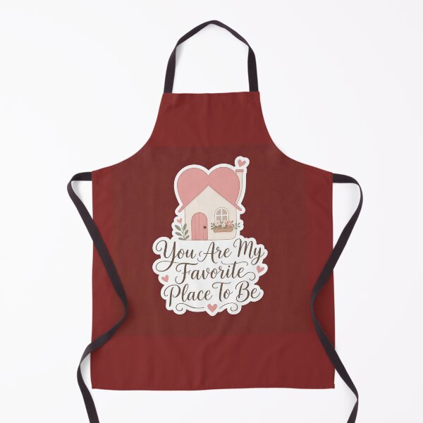 Item preview, You Are My Favorite Place To Be Cozy Heart House Sticker designed and sold by Aliplus+.