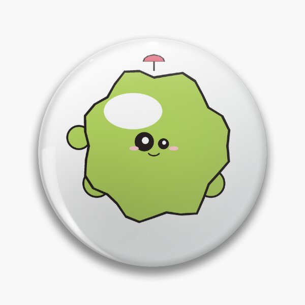 Item preview, Blorpiks No.19 — Tumble | Cute Green Umbrella Blob Sticker designed and sold by VanSum.