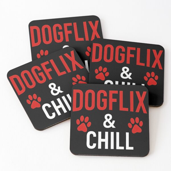 Item preview, Dogflix & Chill Paw Print Pet Lover Design designed and sold by SoyLamderma.