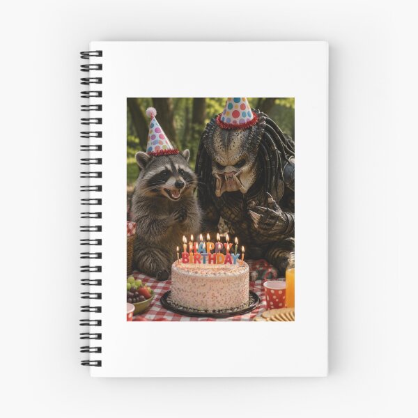 Item preview, Predator xenomorph alien terminator raccoon picnic raccoons animal pet nature meme memes funny parody christmas birthday  designed and sold by CheeseBlueprint.