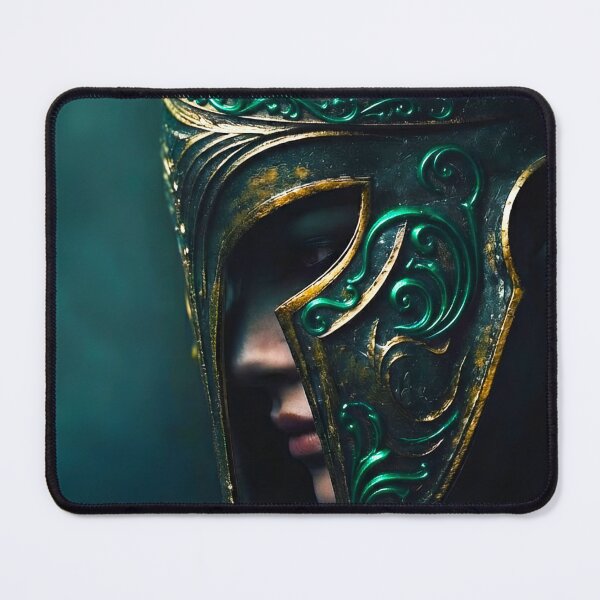 Item preview, Emerald Spartan: Fantasy Warrior Portrait designed and sold by abanoubnabil.