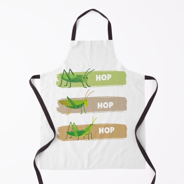 Item preview, Cute Grasshoppers Hop Hop Hop Funny Insect Illustration designed and sold by TD-series.