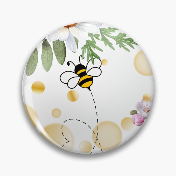 Item preview, Spring Garden Bee and Bunny | Watercolor Botanical Art | Nature Illustration designed and sold by pdesigns12.