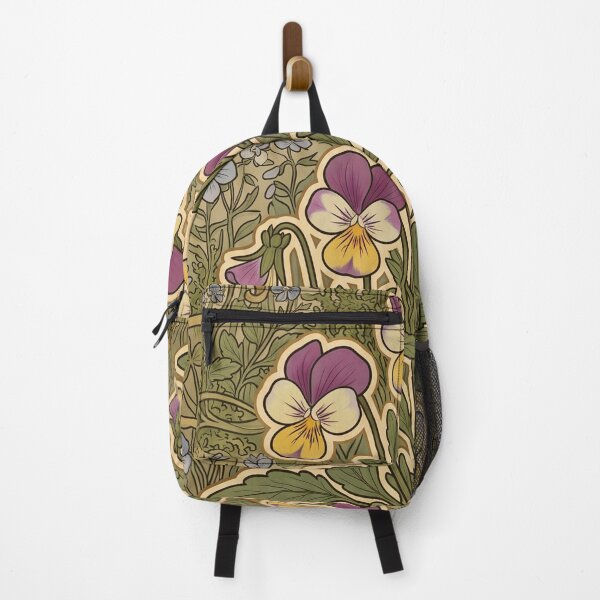Item preview, Art Nouveau Wild Pansy – Vintage Botanical Viola Tricolor Illustration designed and sold by FreiherrPK.