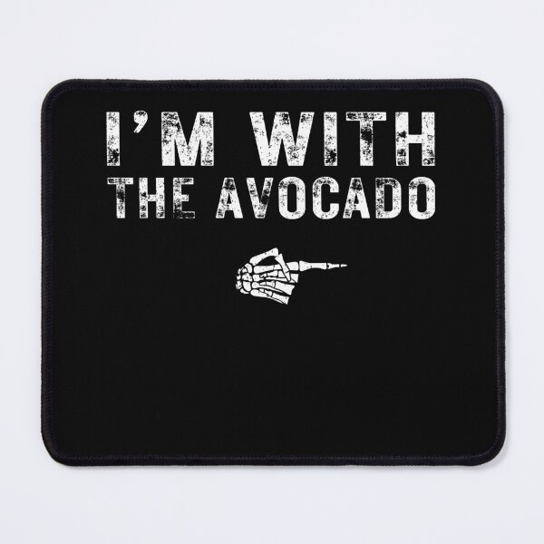 Item preview, I'm With The AVOCADO Matching Couple Halloween designed and sold by mdmahabubur.