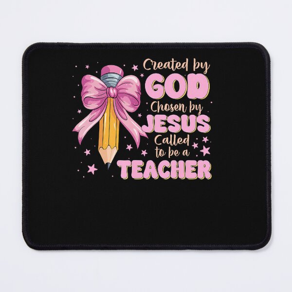 Item preview, Created By God Chosen By Jesus Called To Be A Teacher Funny designed and sold by JanJanie1.