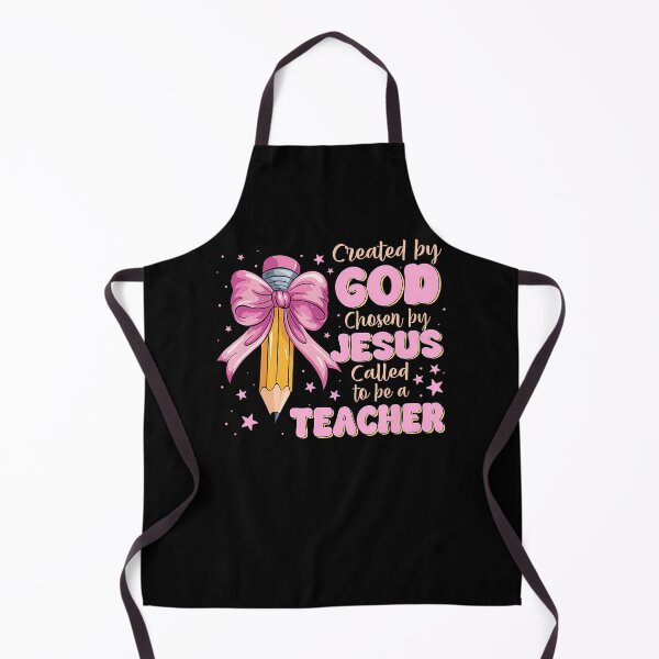Item preview, Created By God Chosen By Jesus Called To Be A Teacher Funny designed and sold by JanJanie1.
