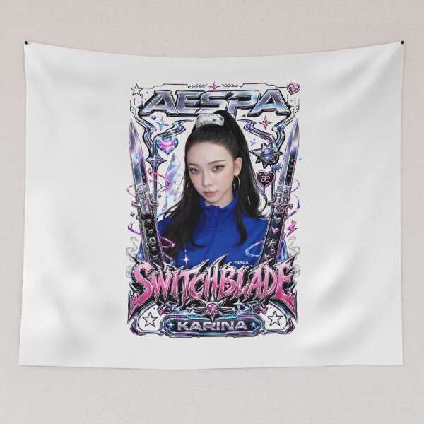Item preview, aespa Karina Switchblade Song Heavy Metal Dagger Graphic designed and sold by Valereekmerch.