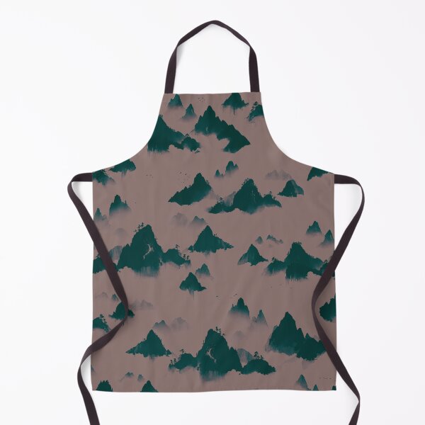Item preview, Mystic Misty Mountains - Muted Mocha & Dusky Plum designed and sold by Lidra Zehcnas.
