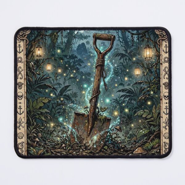 Item preview, Monkey Island Collectors Card - Shovel designed and sold by SewRetroSoft.