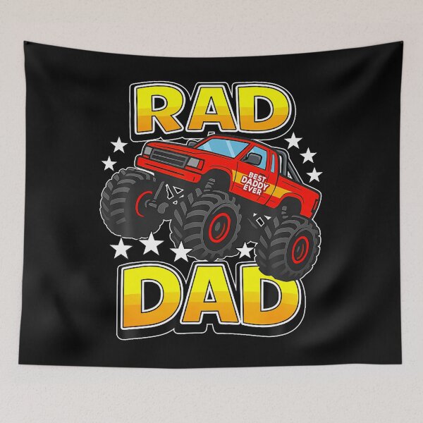 Item preview, Rad Dad Monster Truck Father'S Day Fun Best Daddy Ever designed and sold by JanJanie1.