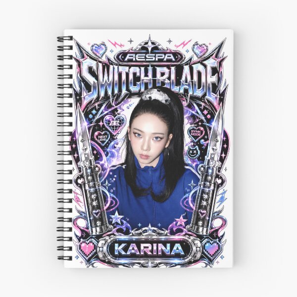 Item preview, Chrome Dagger Karina aespa Switchblade Era Performance Merch designed and sold by Valereekmerch.