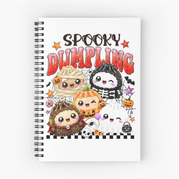 Item preview, Cute Kawaii Spooky Dumpling Halloween Tee designed and sold by cosettacir6382.