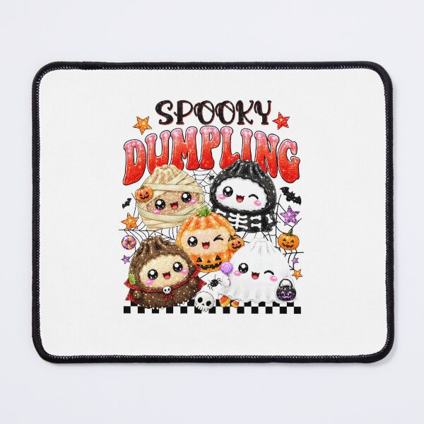 Item preview, Cute Kawaii Spooky Dumpling Halloween Tee designed and sold by cosettacir6382.