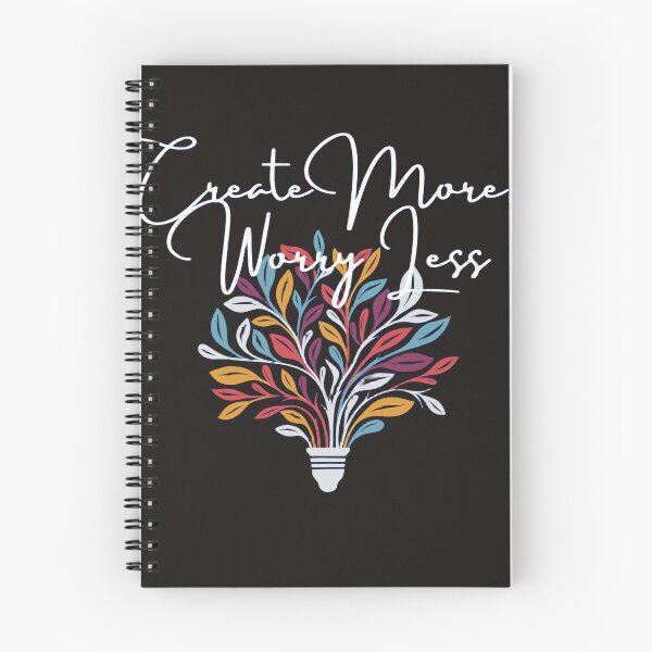 Item preview, create more worry less designed and sold by printcraftLab23.