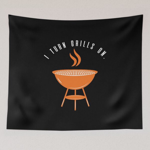 Item preview, I Turn Grills On Barbecue Funny Grill Grilling Gift for Dad designed and sold by Bronby.