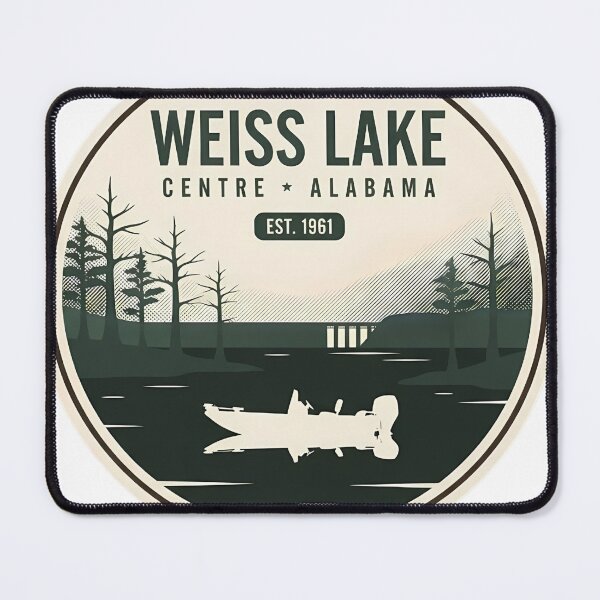 Item preview, Weiss Lake Centre Alabama designed and sold by DetourDgn.