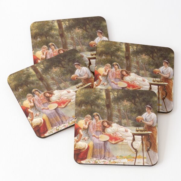 Item preview, Classical Figures In A Garden designed and sold by SharonTheFirst.