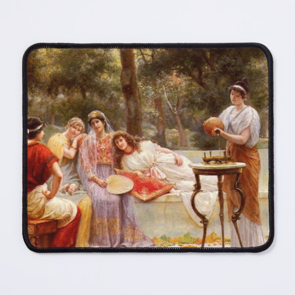 Item preview, Classical Figures In A Garden designed and sold by SharonTheFirst.
