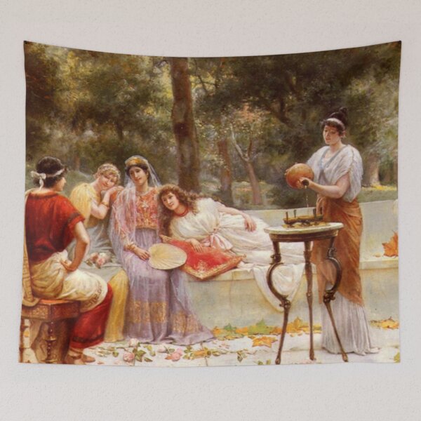 Item preview, Classical Figures In A Garden designed and sold by SharonTheFirst.