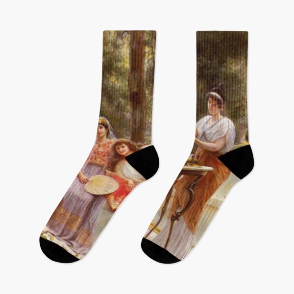 Item preview, Classical Figures In A Garden designed and sold by SharonTheFirst.