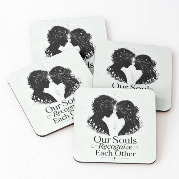 Item preview, Our Souls Recognize Each Other Ethereal Silhouette Art designed and sold by Aliplus+.