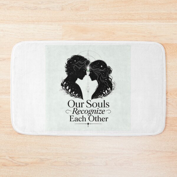 Item preview, Our Souls Recognize Each Other Ethereal Silhouette Art designed and sold by Aliplus+.