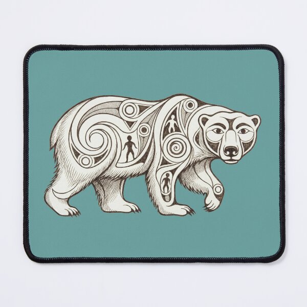 Item preview, Nanook Spirit – Indigenous Inuit Formline Polar Bear Art designed and sold by FreiherrPK.