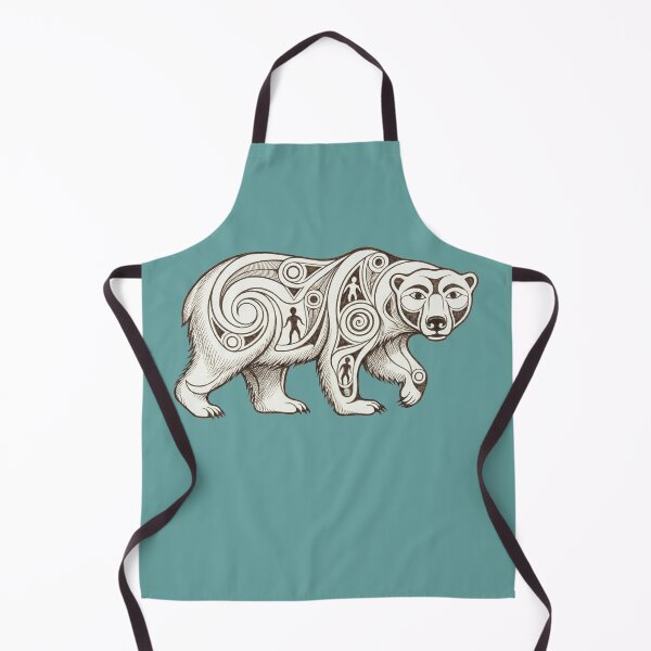 Item preview, Nanook Spirit – Indigenous Inuit Formline Polar Bear Art designed and sold by FreiherrPK.
