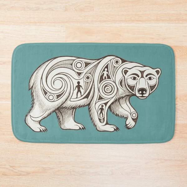 Item preview, Nanook Spirit – Indigenous Inuit Formline Polar Bear Art designed and sold by FreiherrPK.