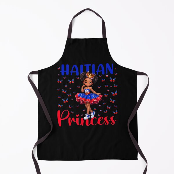 Item preview, Haitian Princess Dabbing Butterfly Haiti Flag Black Girls designed and sold by JanJanie1.