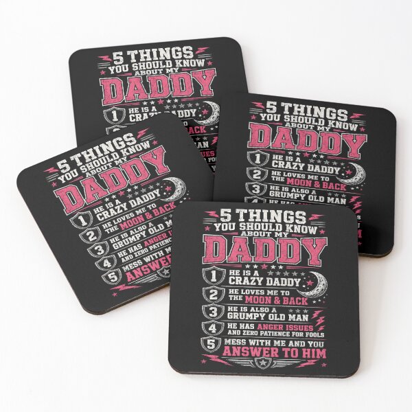 Item preview, 5 Things You Should Know About My Daddy designed and sold by Animavera.
