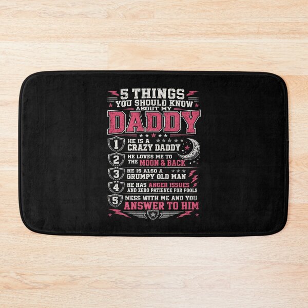 Item preview, 5 Things You Should Know About My Daddy designed and sold by Animavera.