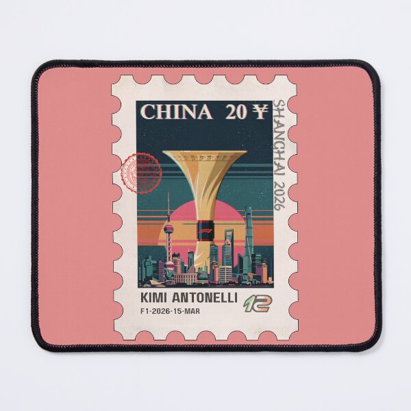 Item preview, F1 CHINESE GP SHANGHAI 2026 Stamp - Winner Kimi designed and sold by Pink Polar F1.