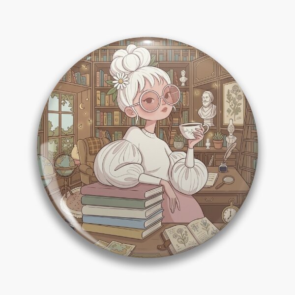 Item preview, Cozy Vintage Library designed and sold by Sheenkhan.