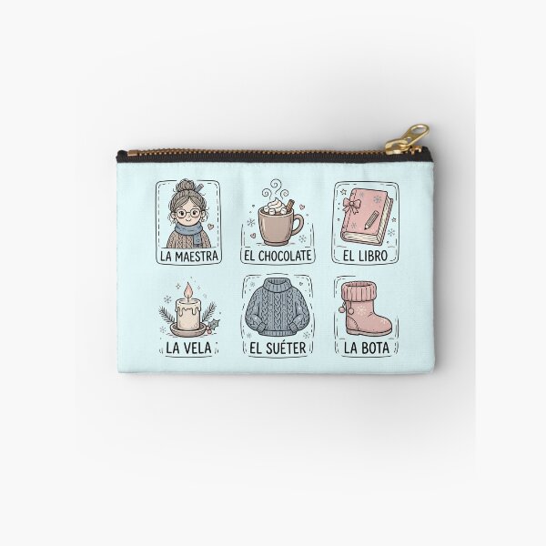 Item preview, Cozy Winter Maestra Loteria Winter Spanish Teacher Shirt Hygge Maestra Christmas Gift designed and sold by Yellowriversss.