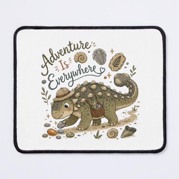 Item preview, Tiny Tank - Cute Ankylosaurus Dino designed and sold by bapupa.