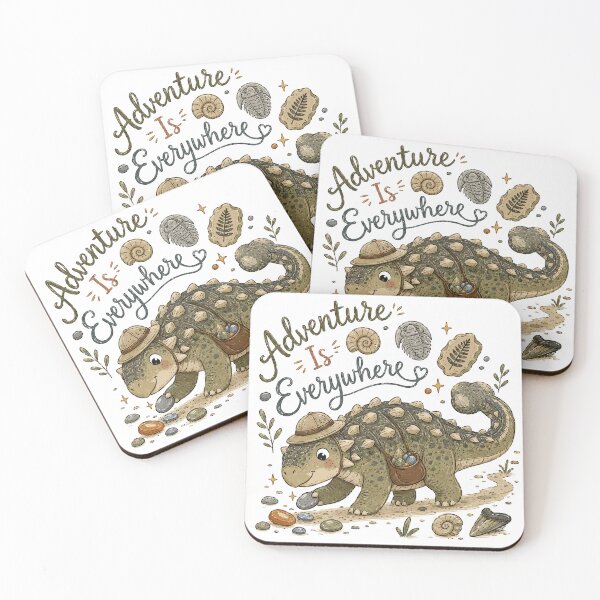 Item preview, Tiny Tank - Cute Ankylosaurus Dino designed and sold by bapupa.