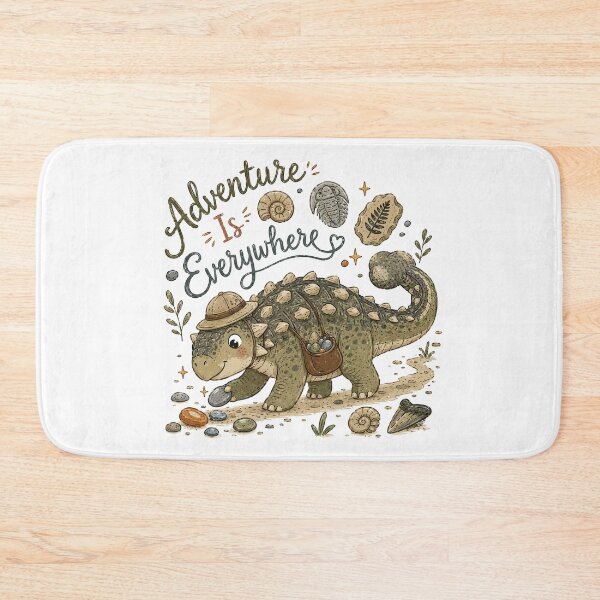 Item preview, Tiny Tank - Cute Ankylosaurus Dino designed and sold by bapupa.