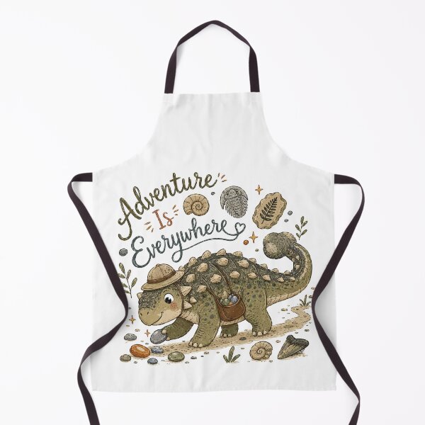 Item preview, Tiny Tank - Cute Ankylosaurus Dino designed and sold by bapupa.
