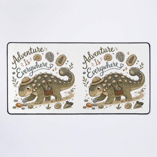Item preview, Tiny Tank - Cute Ankylosaurus Dino designed and sold by bapupa.