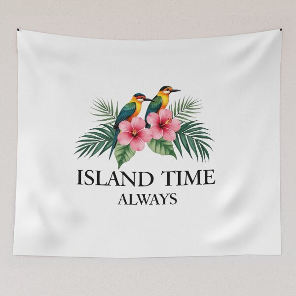 Item preview, Island Time Always designed and sold by ArtelierMe.