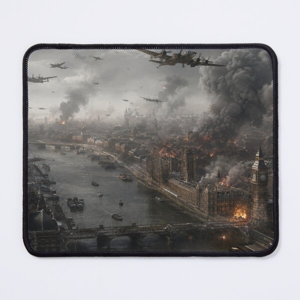 Item preview, London Under Air Attack designed and sold by MKDSN.