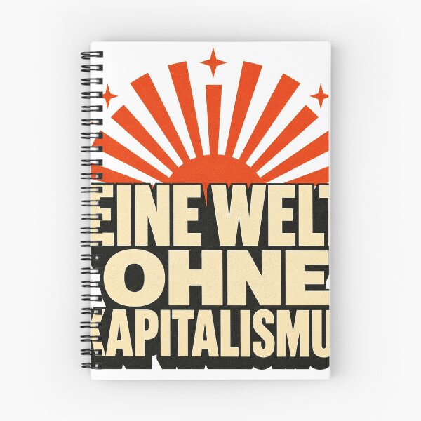 Item preview, A world without capitalism – Retro Statement designed and sold by Sunset Syndicate.