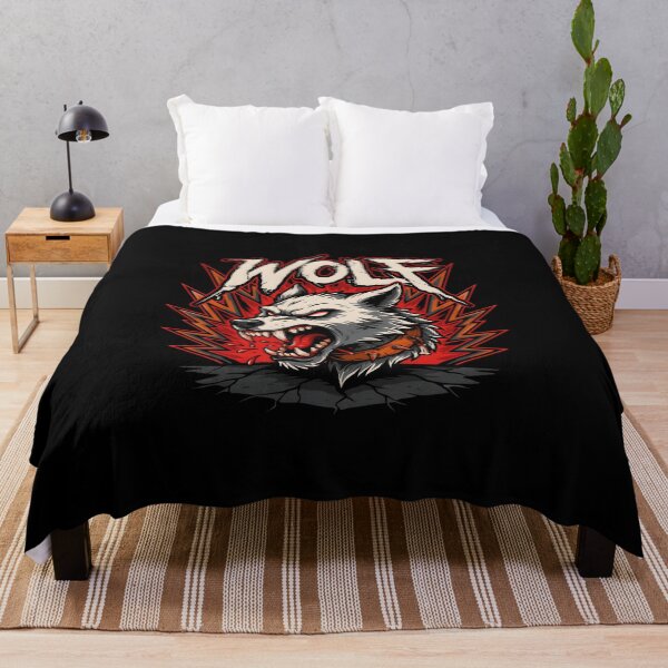Item preview, Aggressive Snarling Wolf Streetwear Graphic designed and sold by Enea Kelo.