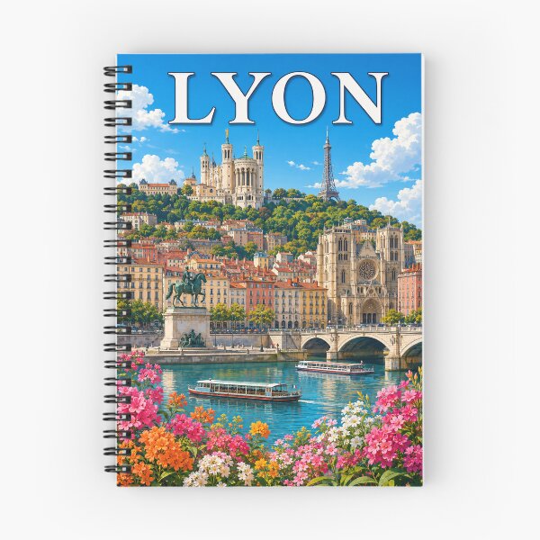 Item preview, Lyon, from the Saône to Fourvière designed and sold by Pixel Otaku Gallery.