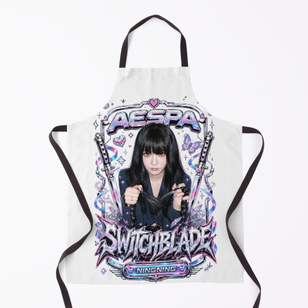 Item preview, Fanmade Ningning aespa Switchblade Track Glow Butterfly Graphic designed and sold by Valereekmerch.