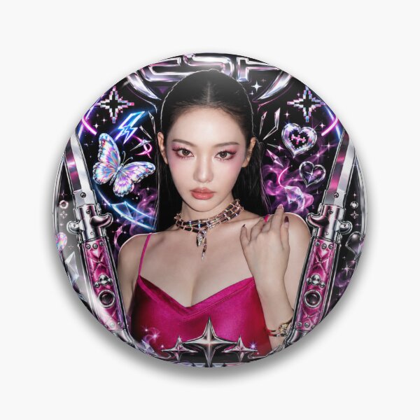 Item preview, Ningning aespa Switchblade Lyric Holographic Spark Poster designed and sold by Valereekmerch.